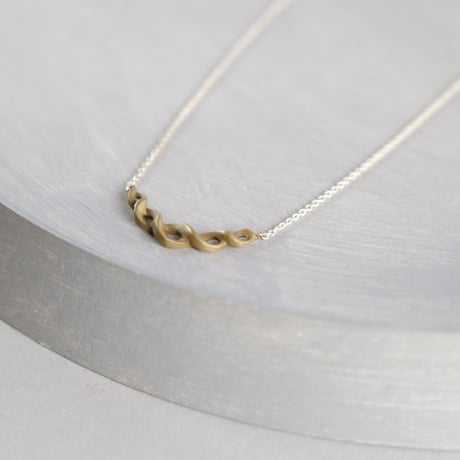 Kazenami brass Necklace