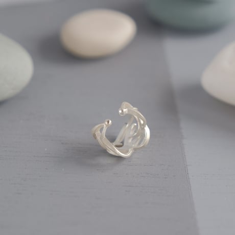 RANMA silver earcuff