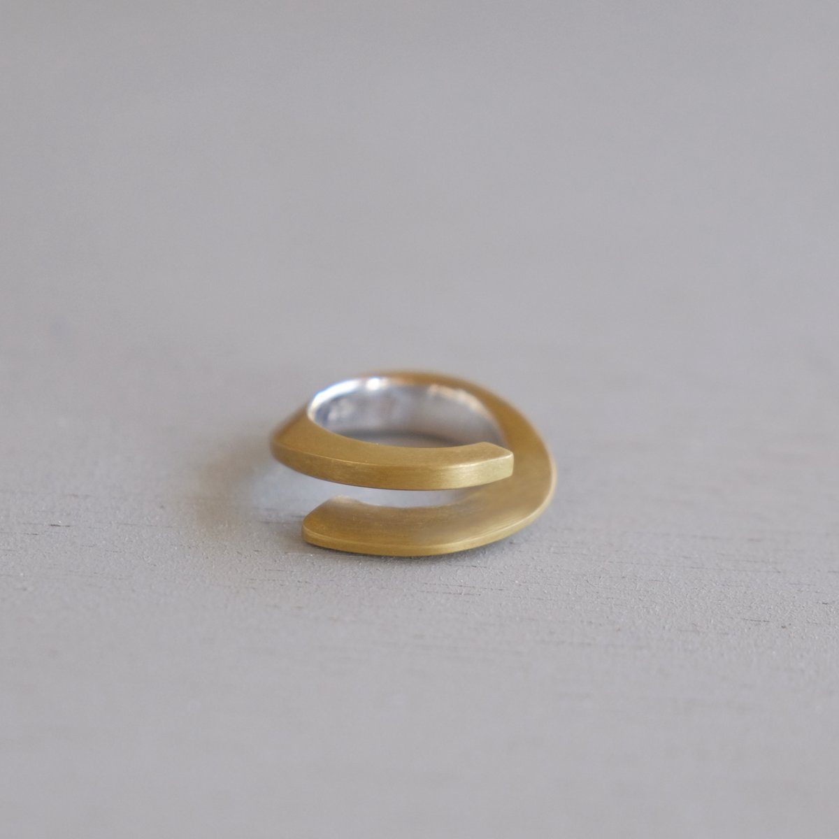 Vine brass ring | 鶫 tsugumi 銀小物製作所 online store