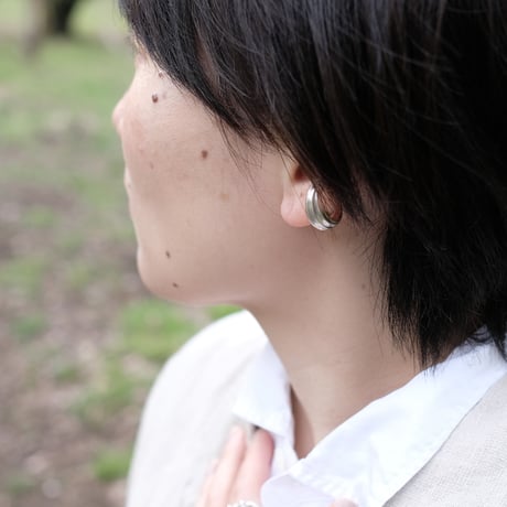 Asatsuki Silver Ear Cuff (M)