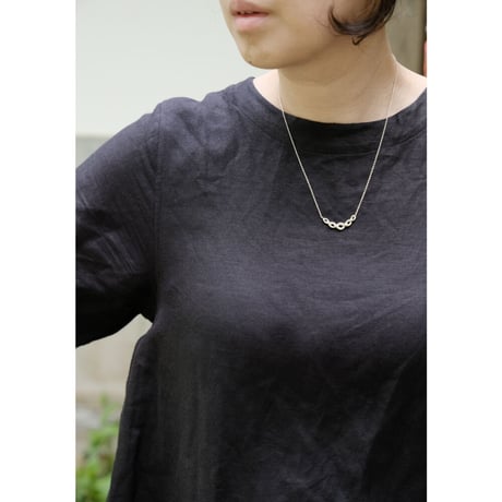 Kazenami silver necklace