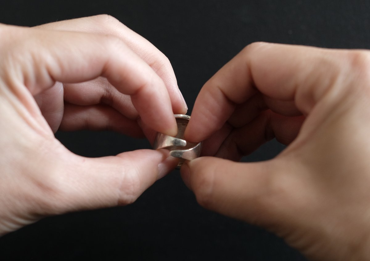 HORIZON Silver Ring | 鶫 tsugumi 銀小物製作所 online s