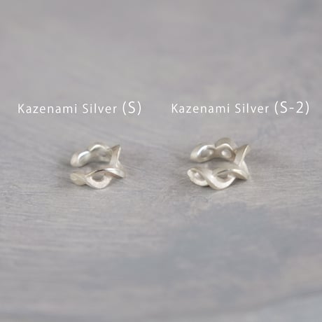 Kazenami silver earcuff (S-2)