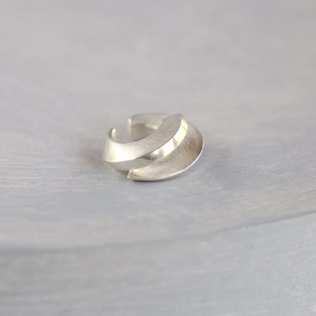 Vine silver earcuff