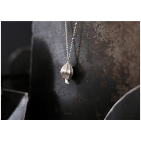 アサツキのつぼみ　 Silver Necklace