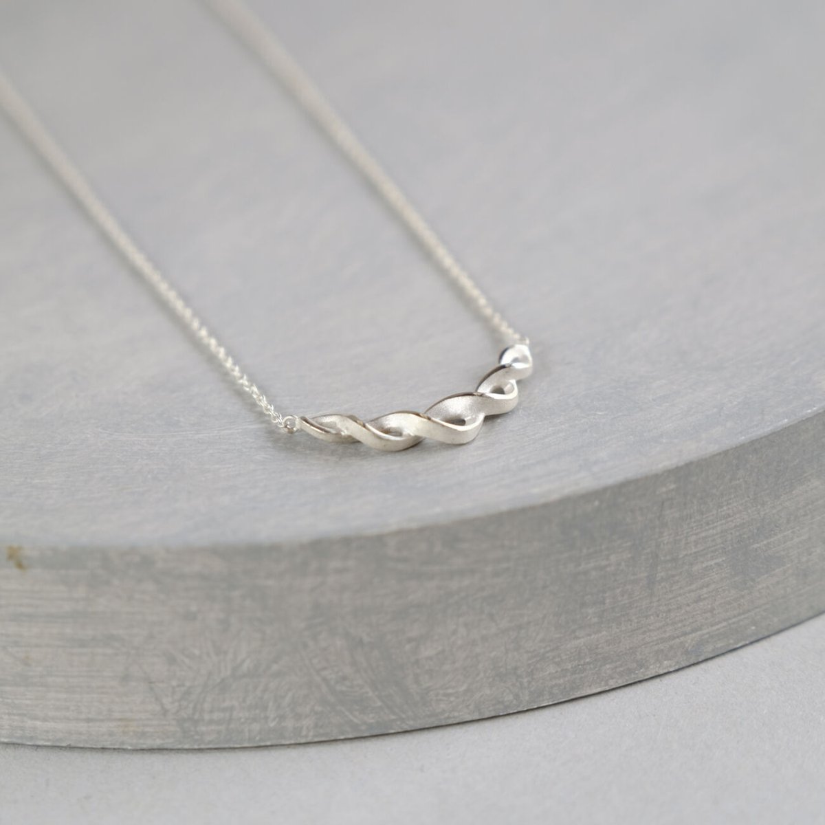 Kazenami silver necklace | 鶫 tsugumi 銀小物製作所 onl