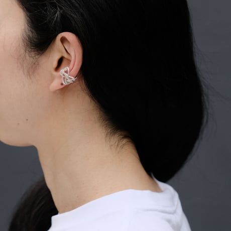 RANMA silver earcuff