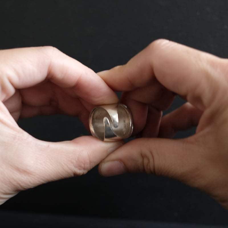 HORIZON Silver Ring | 鶫 tsugumi 銀小物製作所 online s