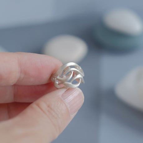 RANMA silver earcuff
