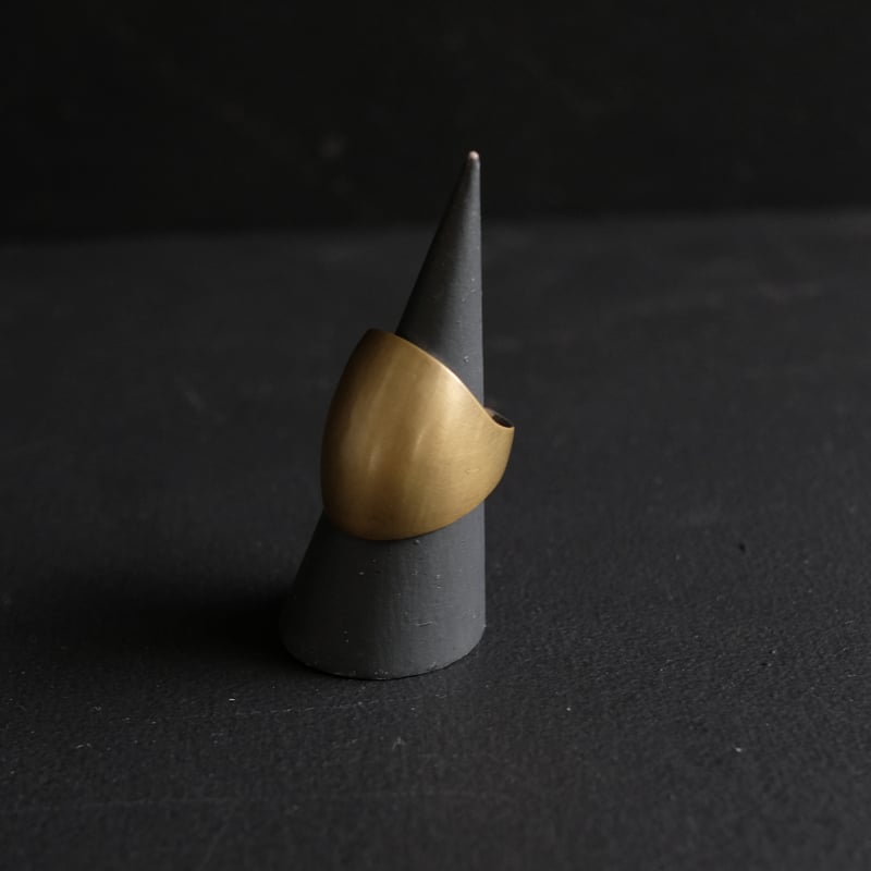 鶫 tsugumi 銀小物製作所 HORIZON Brass Ring 【公式通販】