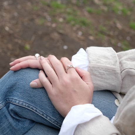 Kazenami Silver Ring