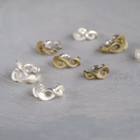 Kazenami brass earcuff (S-2)