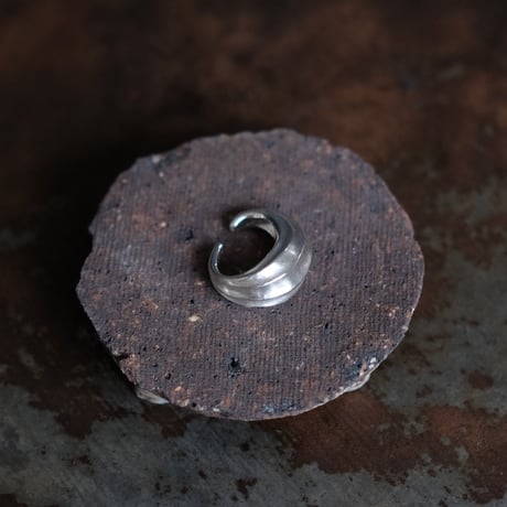Asatsuki Silver Ear Cuff (M)