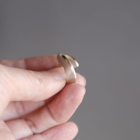 Vine silver earcuff