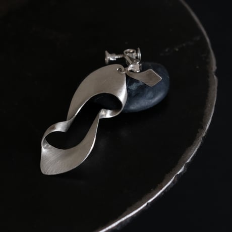 kanban silver earing
