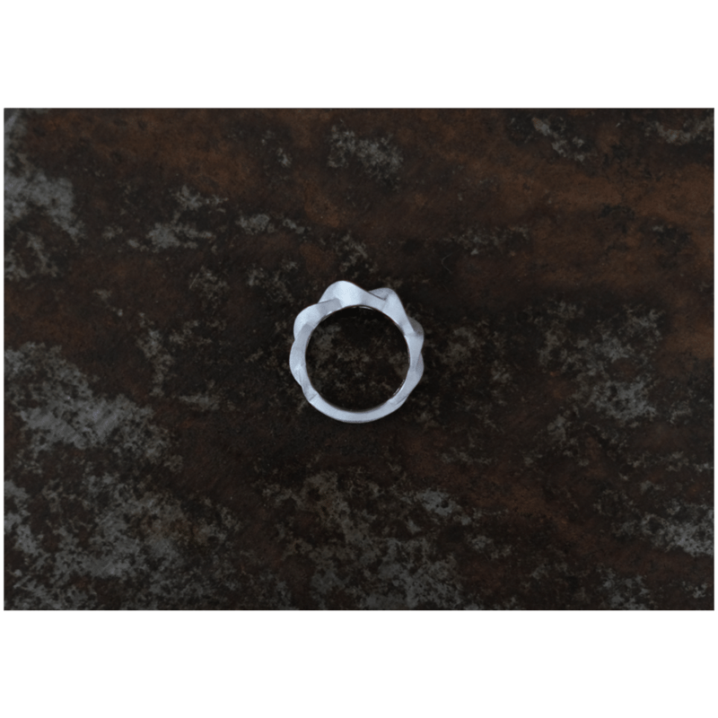 Kazenami Silver Pinky Ring | 鶫 tsugumi 銀小物製作所 Kazenami Silver Pinky Ring | 鶫 tsugumi 銀小物製作所