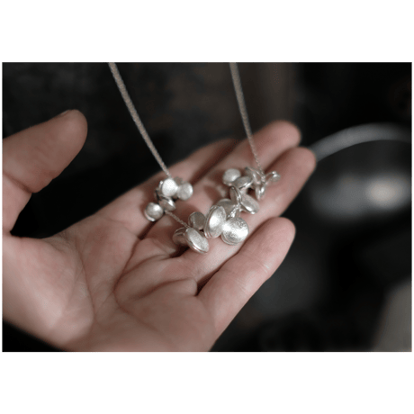 ヤマノイモのタネ　7粒　necklace