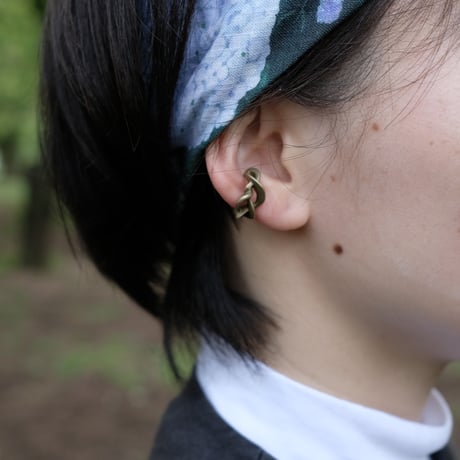 Kazenami Brass Ear cuff (M)