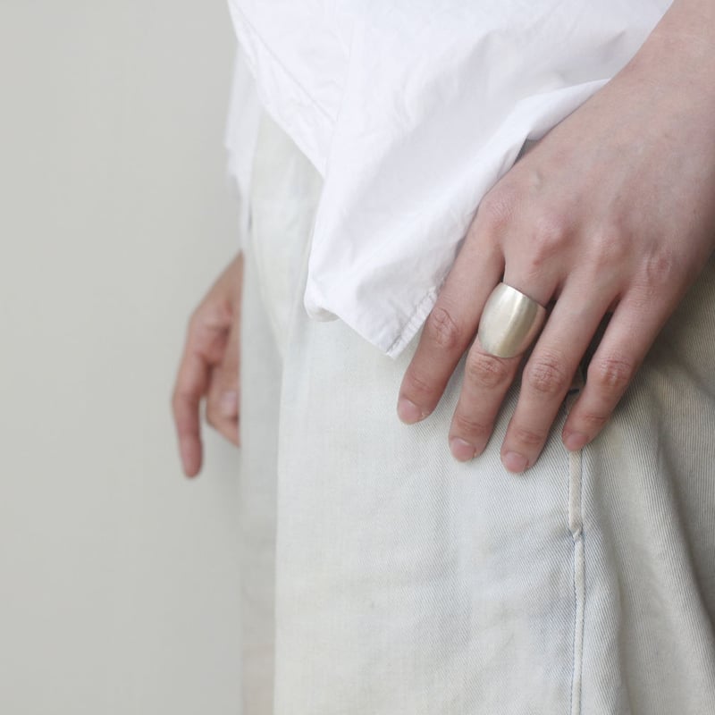 HORIZON Silver Ring | 鶫 tsugumi 銀小物製作所 online s