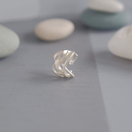 RANMA silver earcuff