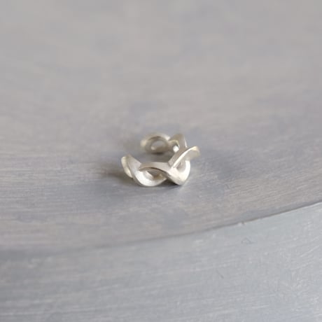 Kazenami silver earcuff (S-2)