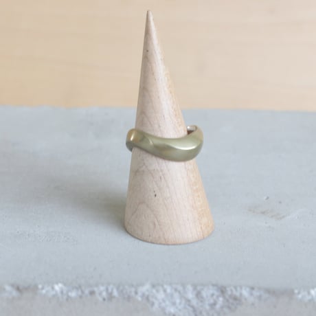 鶫 tsugumi 銀小物製作所 HORIZON Brass Ring HORIZON Brass Ring | 鶫