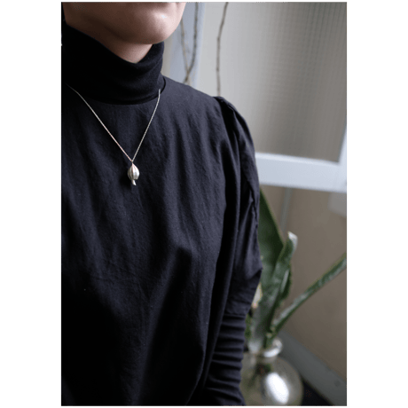 アサツキのつぼみ　 Silver Necklace