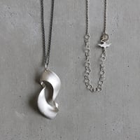 kanban silver necklace