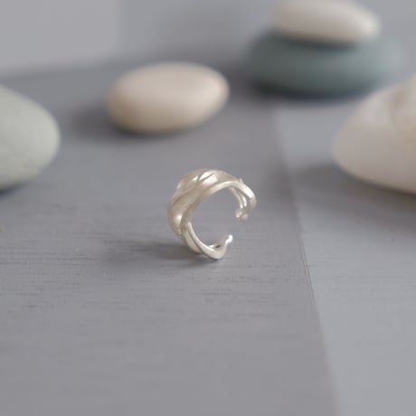 RANMA silver earcuff