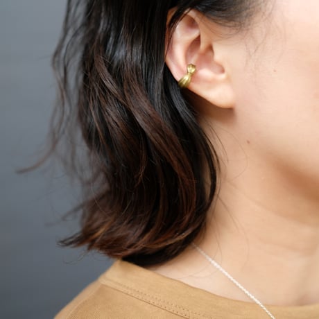 Asatsuki Tsubomi Brass  earcuff　(S)