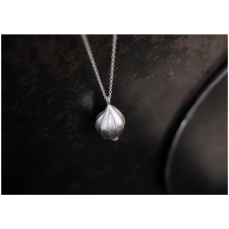アサツキのつぼみ　 Silver Necklace