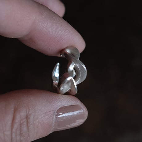 Kazenami Silver Ear cuff (M)