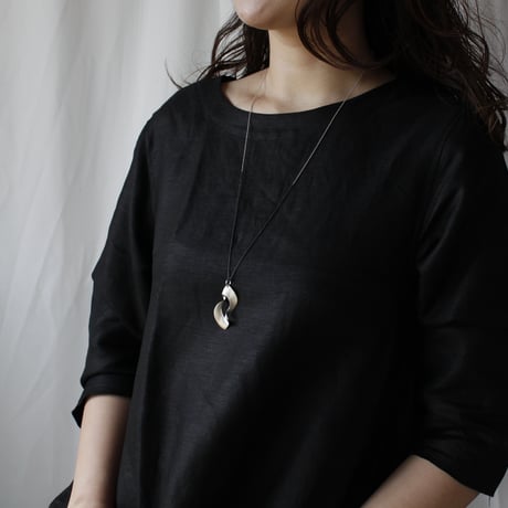 kanban silver necklace