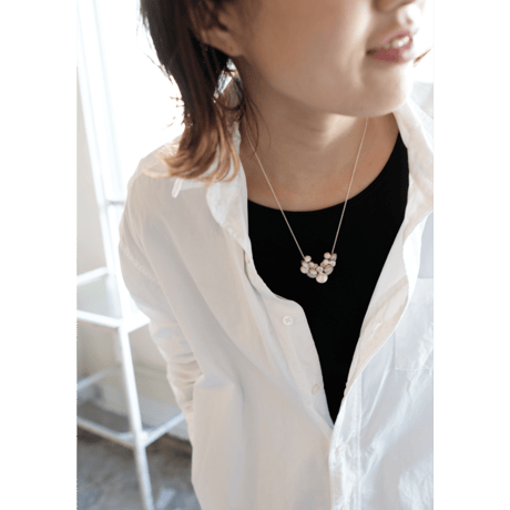 ヤマノイモのタネ　7粒　necklace