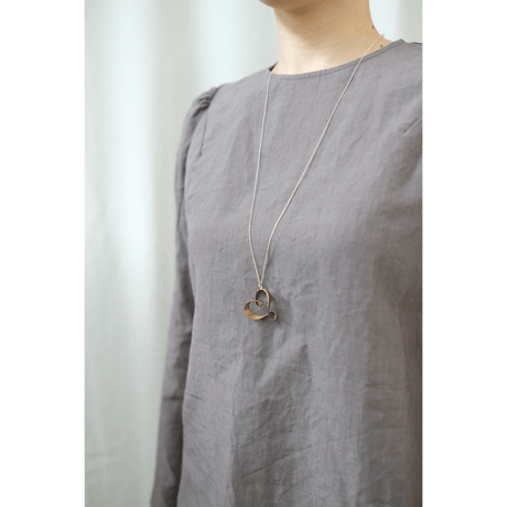 romana brass necklace