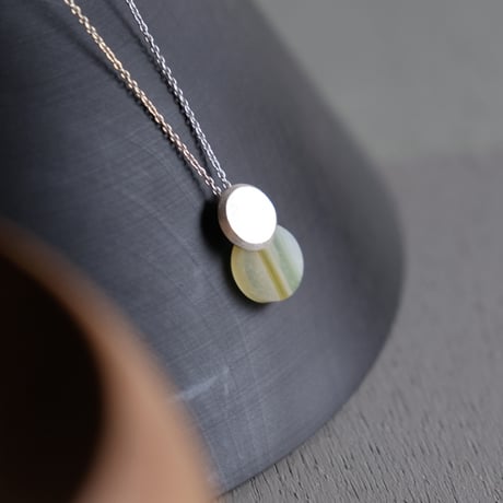 Halos Necklace (S) ウグイスメノウ