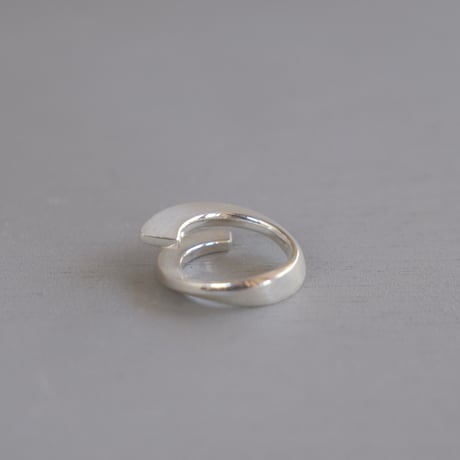 Vine silver ring
