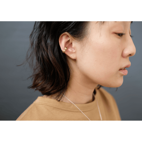 Asatsuki Tsubomi silver earcuff　(S)