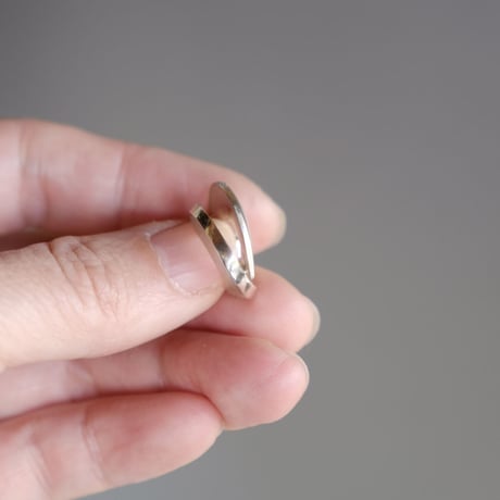 Vine silver earcuff