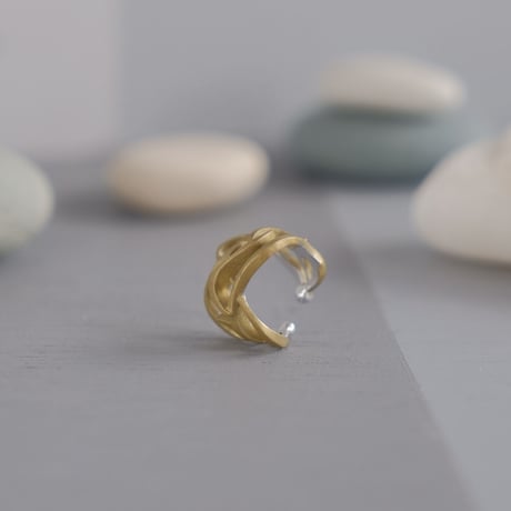 RANMA brass earcuff
