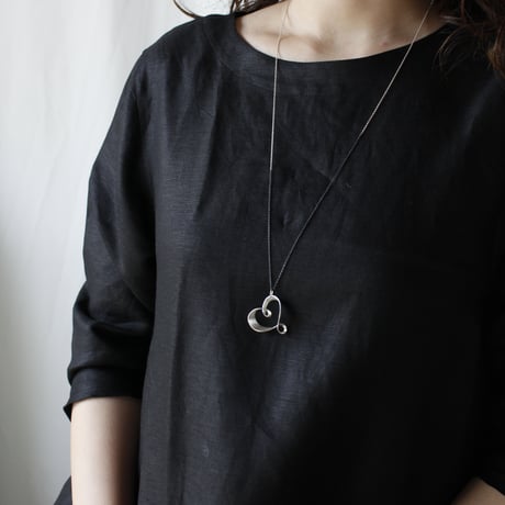 romana silver necklace