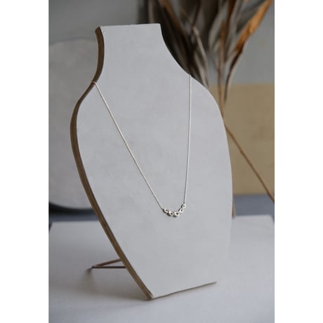 Kazenami silver necklace