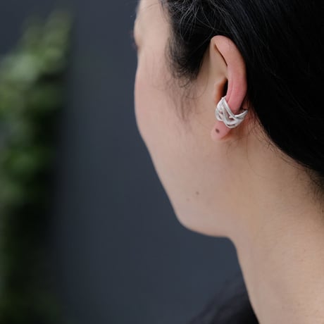 RANMA silver earcuff
