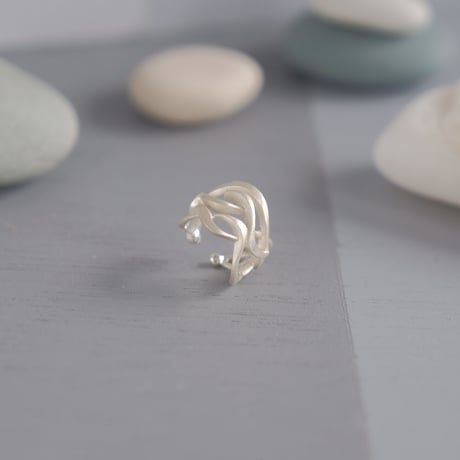 RANMA silver earcuff
