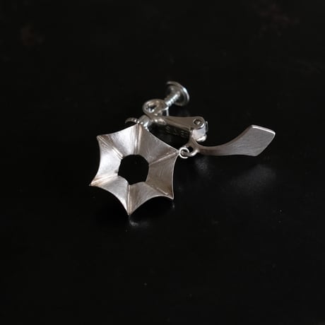 pullman silver earing