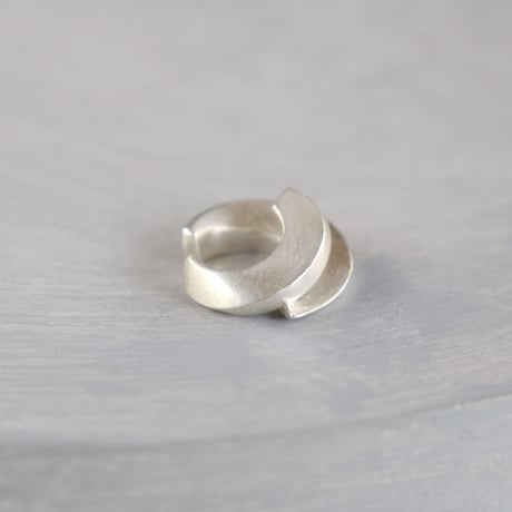 Vine silver earcuff