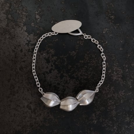 アサツキのつぼみ　 Silver Bracelet