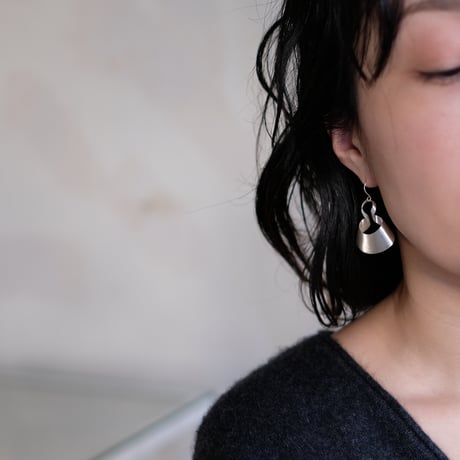 bobo  silver pierce -無地-