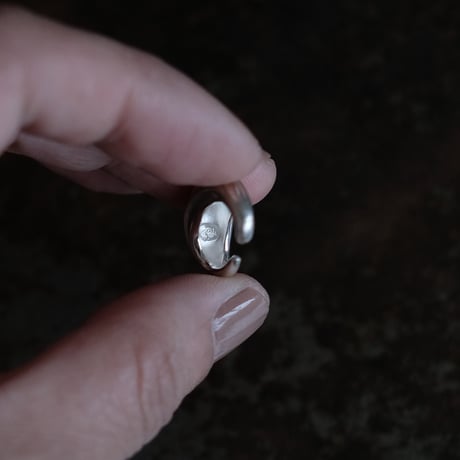 Asatsuki Silver Ear Cuff (M)