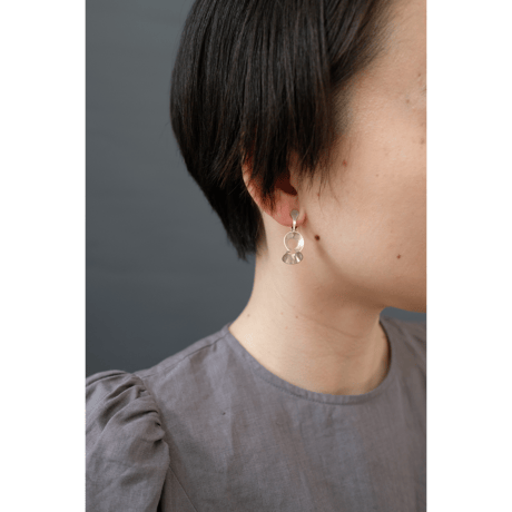 pump (S) silver earing